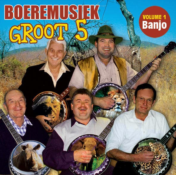 Boeremusiek Groot 5 Vol 1 Banjo Digitale Album